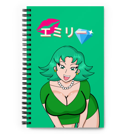 Emily Spiral notebook