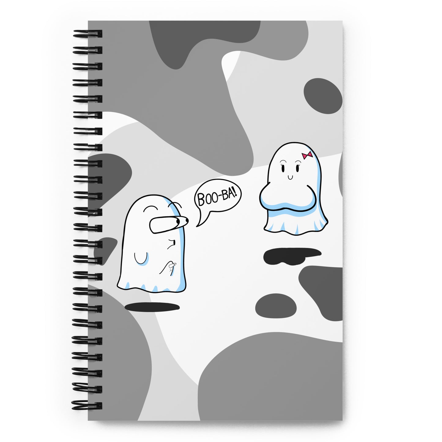 Boo Ba! Spiral notebook
