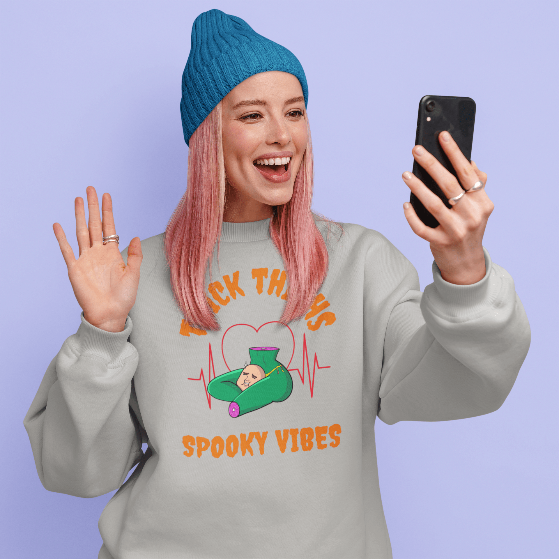 Women Halloween Unisex Sweatshirt | Pizza Agent