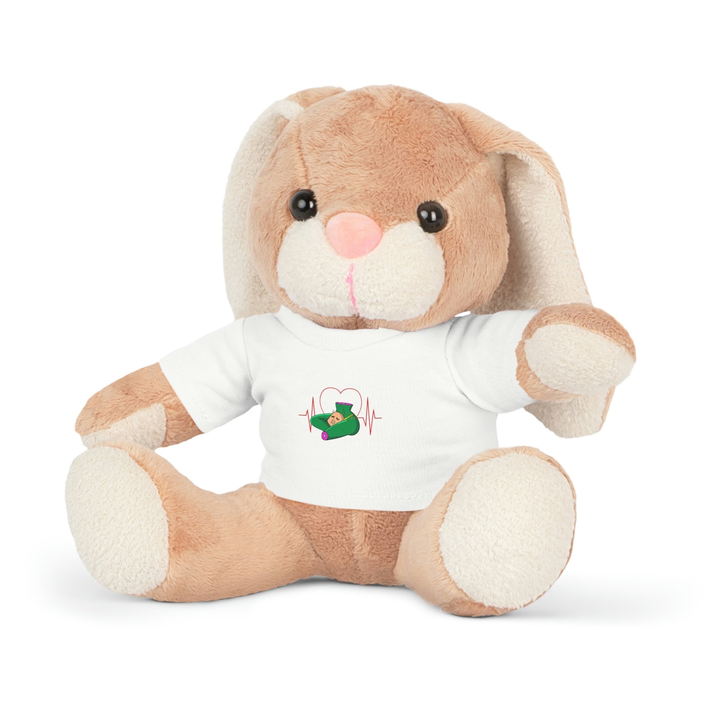 Plush Toy with Anime T-Shirt