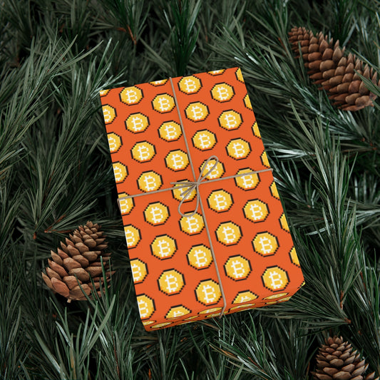Bitcoin Gift Eco Wrapping Paper