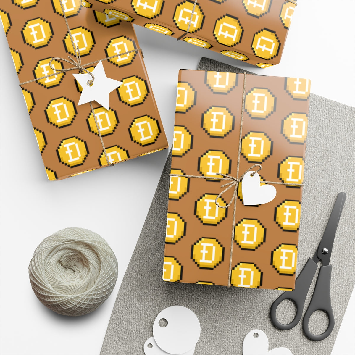 Doge Coin Eco Gift Wrapping Paper