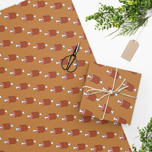 Anime Meat Wrapping Paper