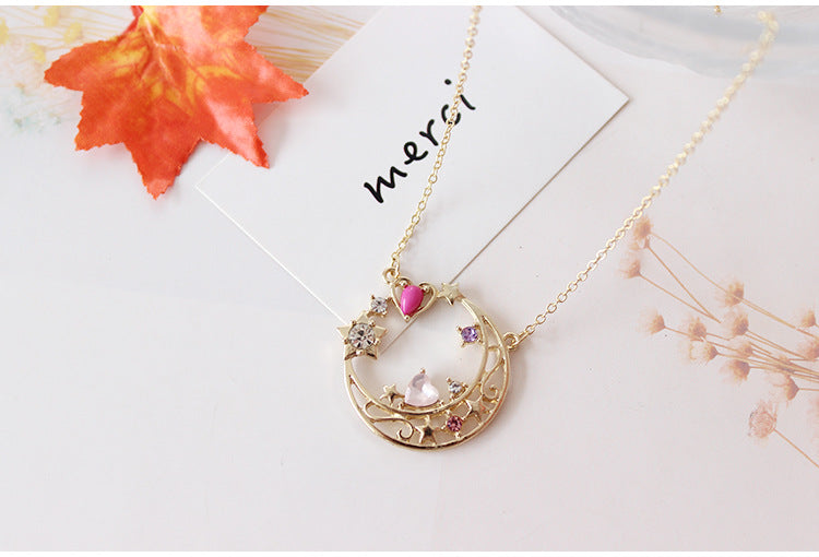 Warrior Moon Hare Sailor Moon Love Moon Necklace
