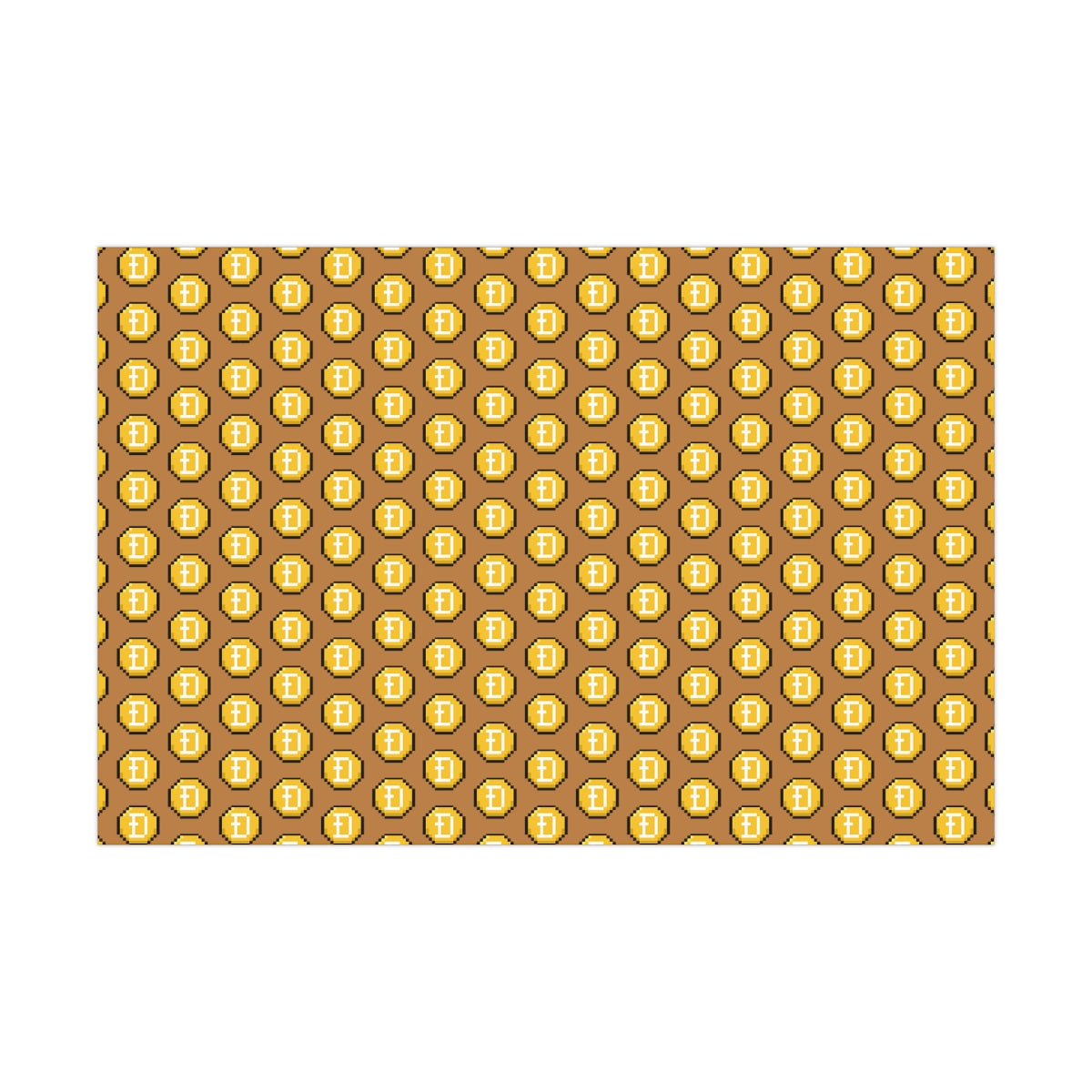 Doge Coin Eco Gift Wrapping Paper