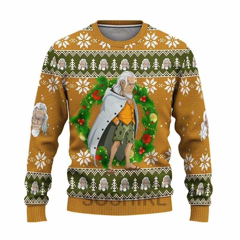 Rayleigh Ugly Christmas Sweatshirt One Piece Merch