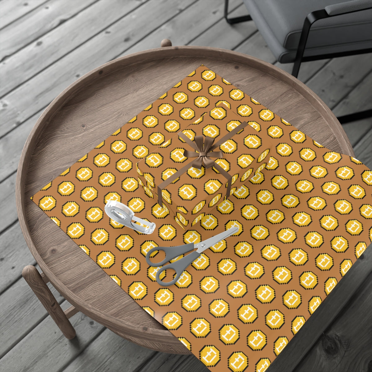 Doge Coin Eco Gift Wrapping Paper