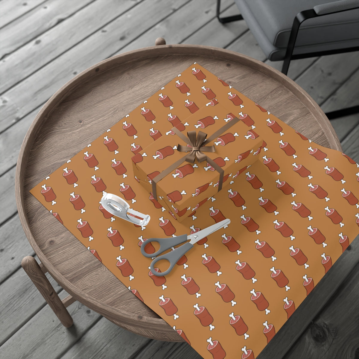 Anime Meat Eco Gift Wrap Papers