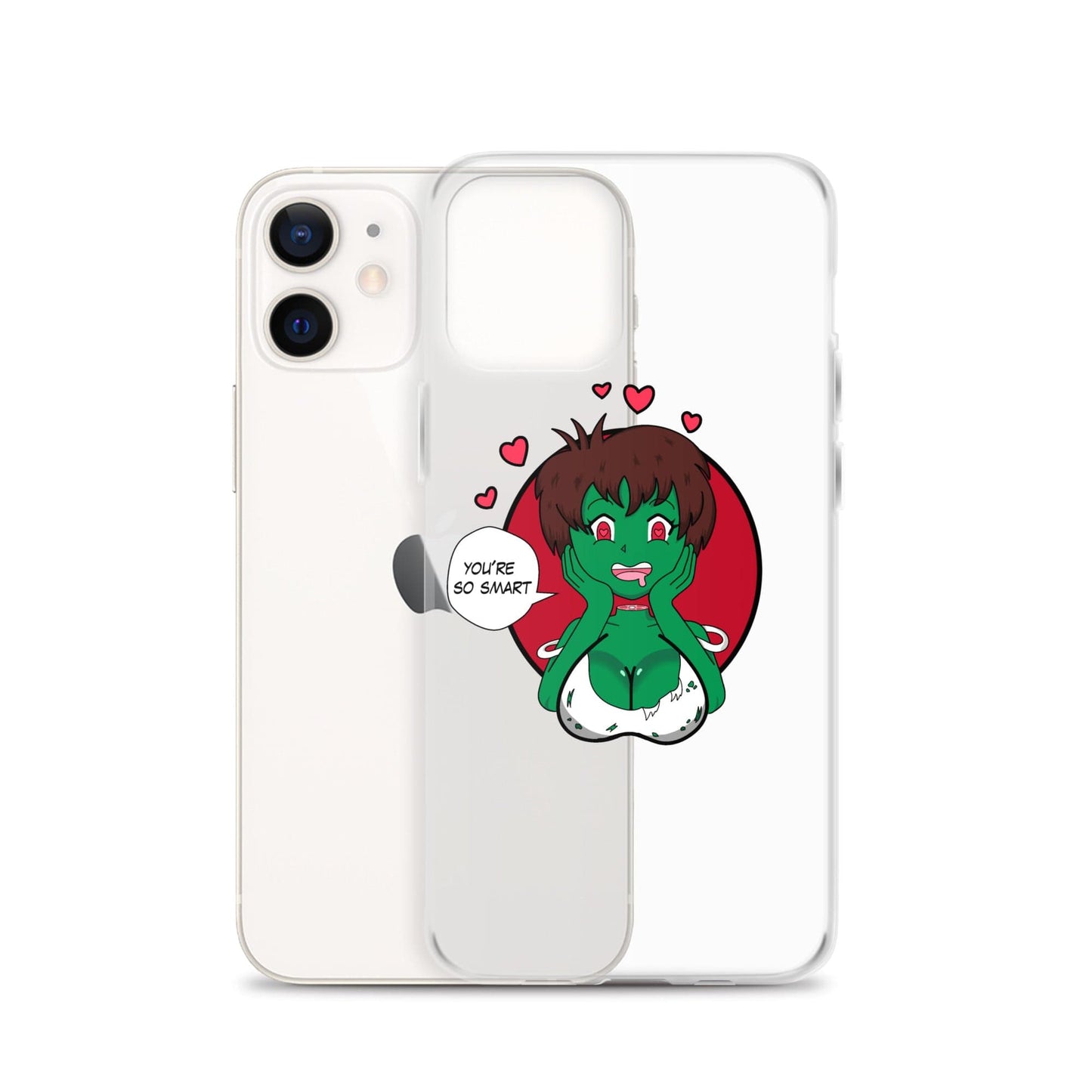 Zombie Girls Love Brains Clear Case for iPhone®