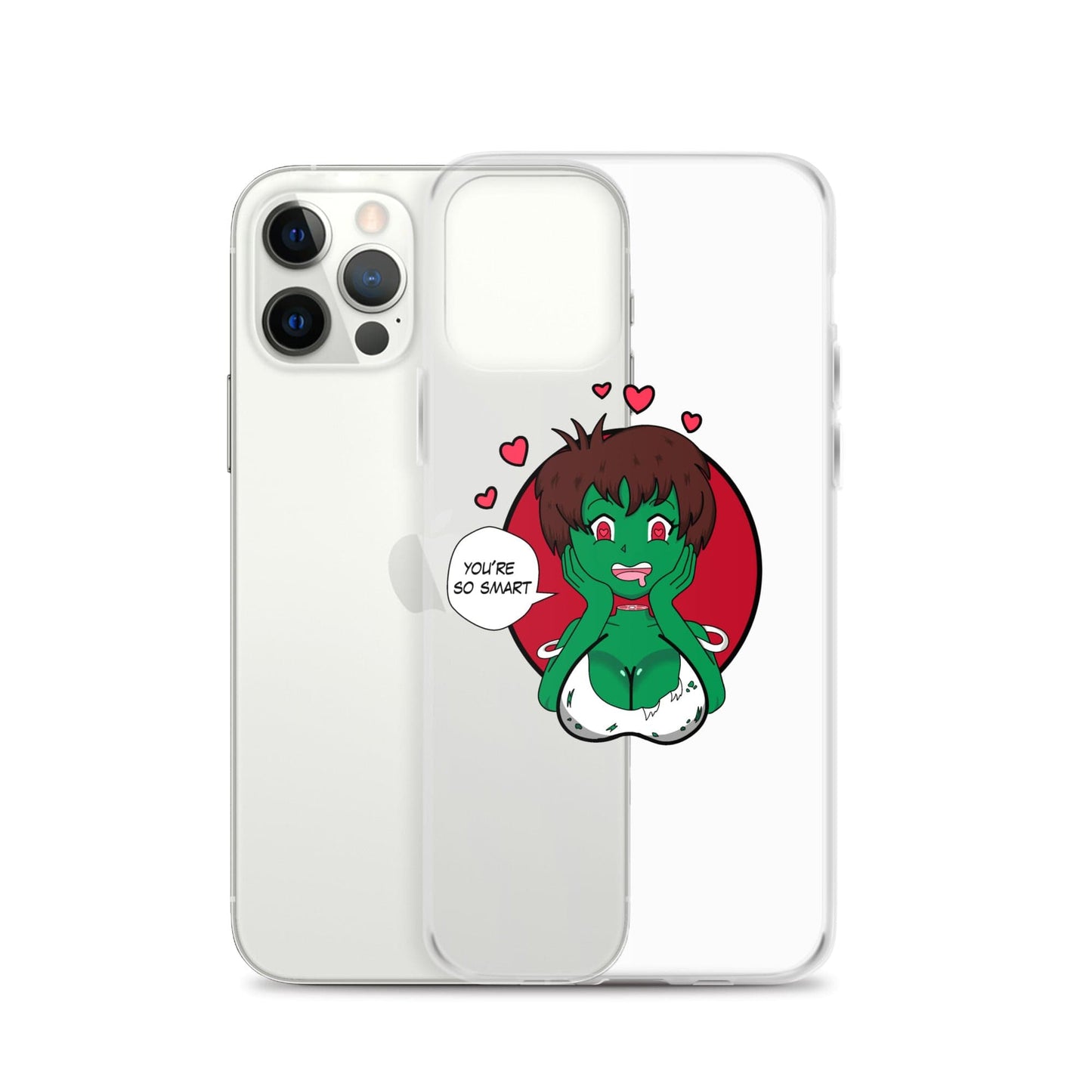 Zombie Girls Love Brains Clear Case for iPhone®