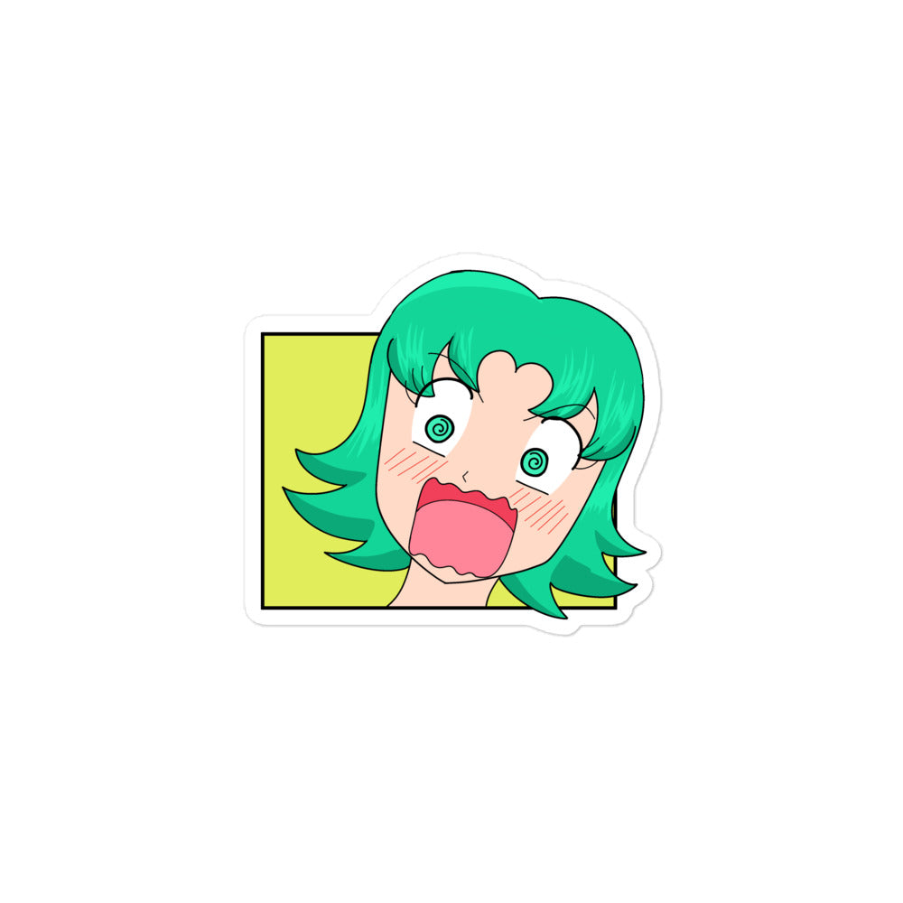 Emily Scared Anime Loli Anime Sticker