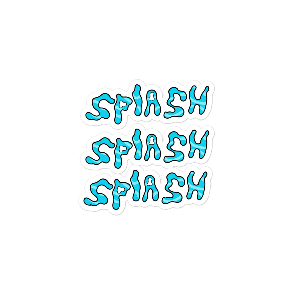 Splash Sticker