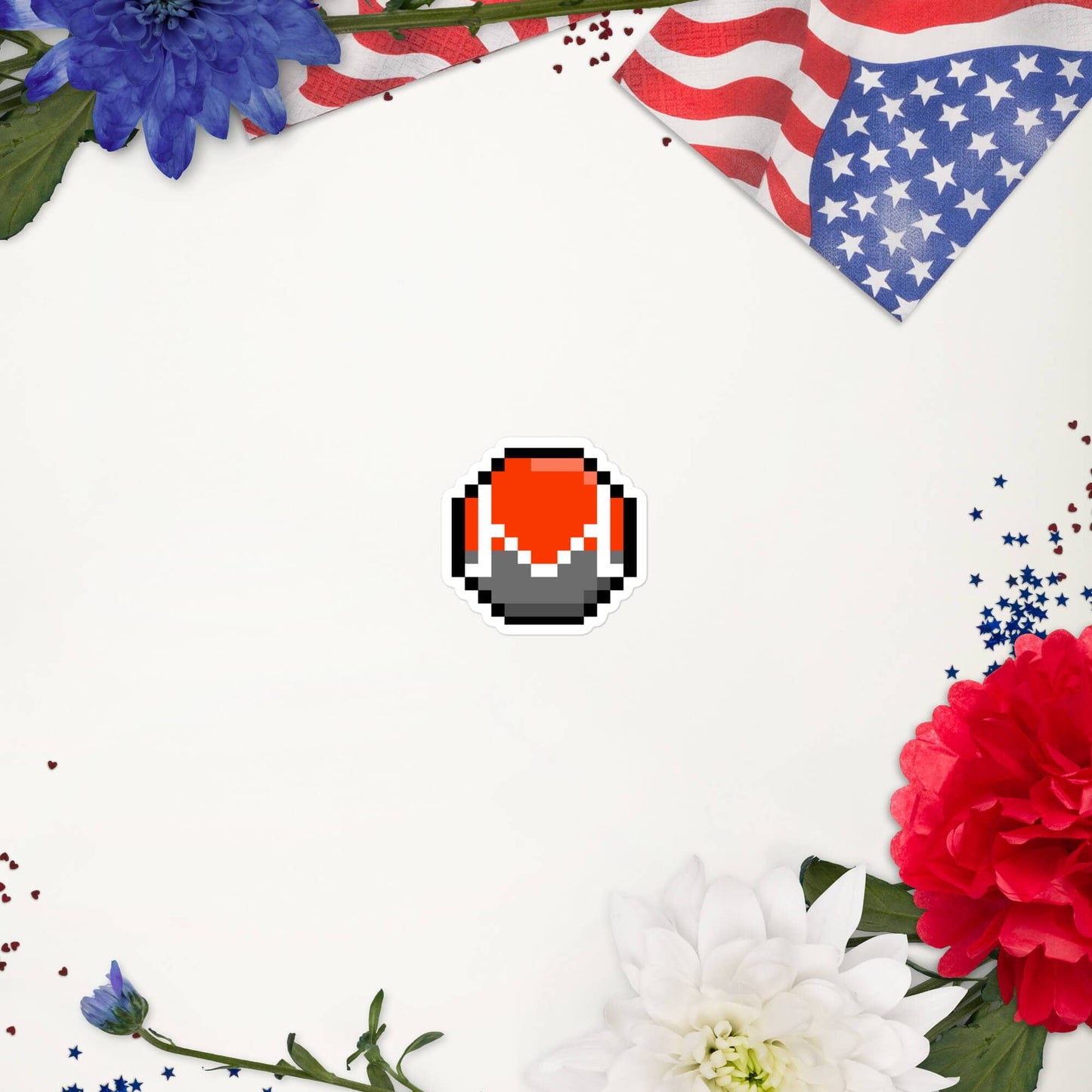 Monero Pixel Art sticker