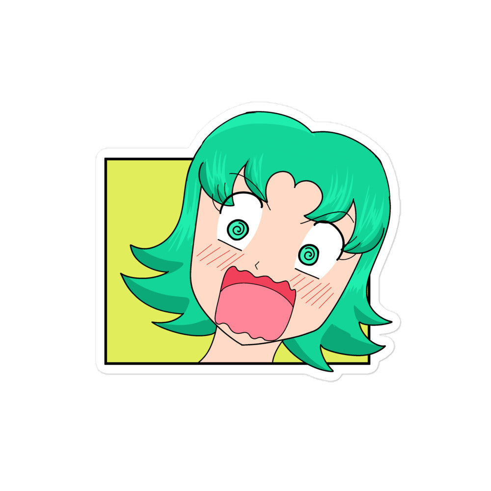 Emily Scared Anime Loli Anime Sticker