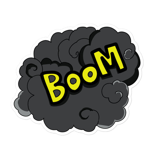 Boom Anime Explotion Anime Sticker