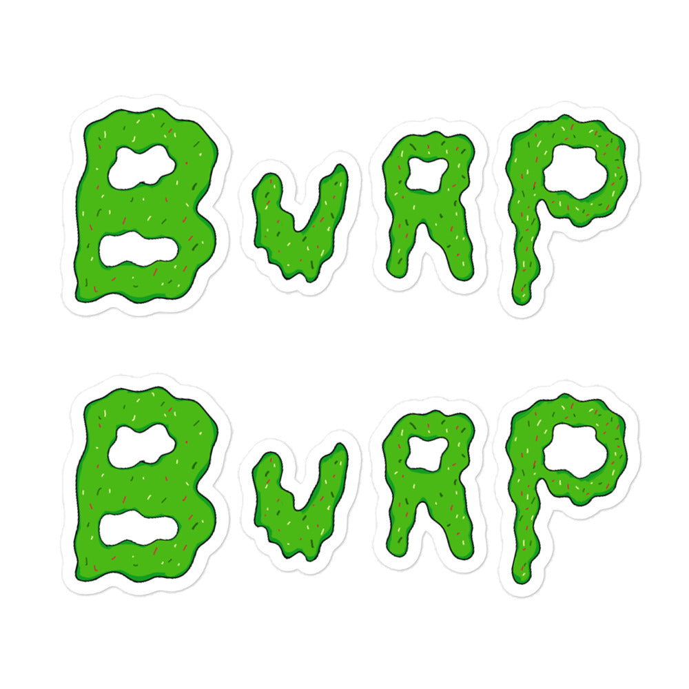 Burp Onomatopoeia Anime Sticker