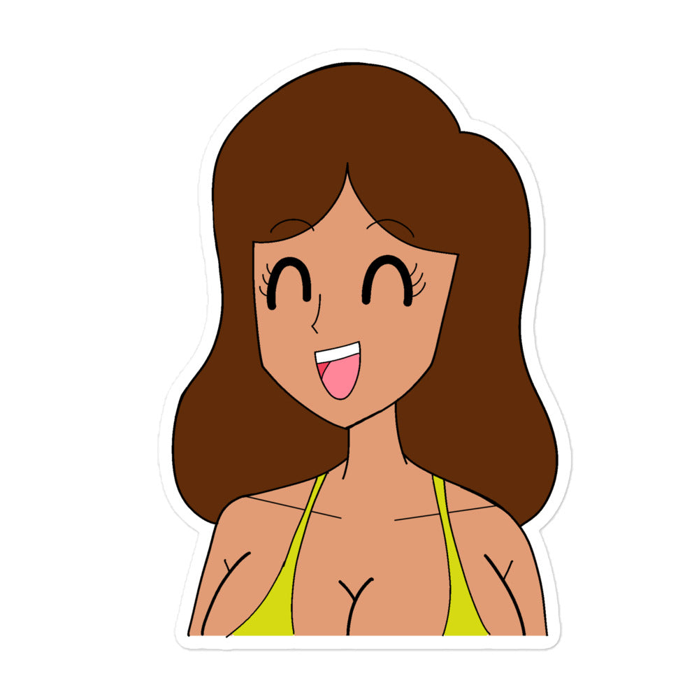 Hot Anime Milf Bikini Carmen Anime Sticker