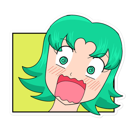 Emily Scared Anime Loli Anime Sticker