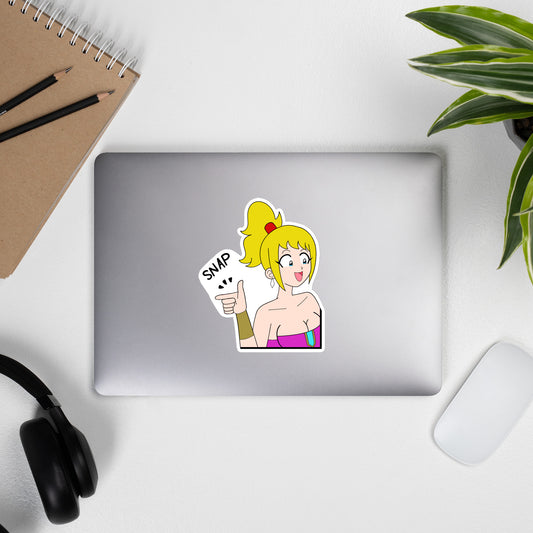 Brenda Anime Genie Girl Snap Anime Sticker