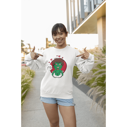Anime Zombie Girl | Anime Sweatshirt | Unisex Sweatshirt | Anime Clothes