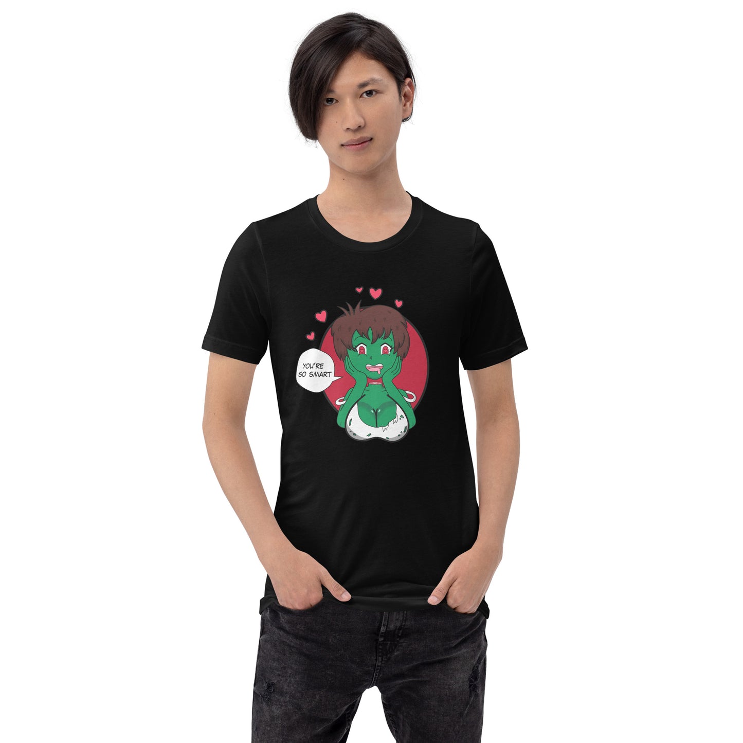 Zombie Girls Love Brains Unisex t-shirt